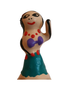 CONDOMERIE - HANDPAINTED NOVELTY CONDOMS HULA GIRL