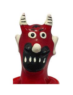 CONDOMERIE - HANDPAINTED NOVELTY CONDOMS DEVILS MOUTH MODEL 2