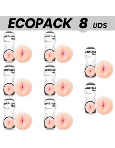 ECOPACK 8 UNITS - ADDICTED TOYS MASTURBADOR ANO 2.0