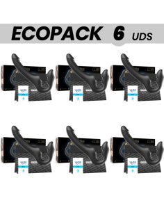 ECOPACK 6 UNITS - IBIZA REMOTE CONTROL STRAPLESS VIBRATOR 3 MOTORS 1000 COMBINATIONS