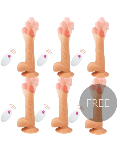 CYBER SILICOCK - REMOTE CONTROL REALISTIC MR JOHN 5 1 FREE 23.88 CM -O- 4.3 CM