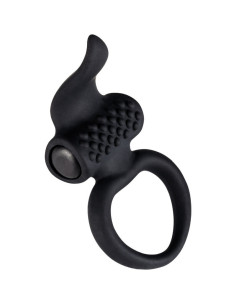 ADRIEN LASTIC - LINGUS BLACK VIBRATOR RING