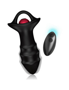 ARMONY - KYLIN FINGER VIBRATOR and ANAL PLUG REMOTE CONTROL BLACK