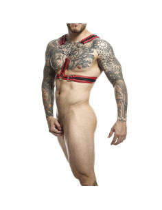 MOB - DNGEON RED HARNESS WITH CHAINS ONE SIZE 2