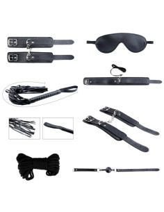 ALIVE - SECRET DESIRES KIT 7 PIECES BDSM BLACK