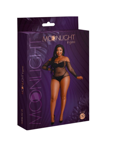 MOONLIGHT - 9 MODELIO ILGŲ RANKOVIŲ BŪDIKAS RYŠKIAI JUODAS PLUS DYDŽIO