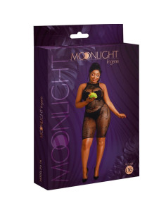 MOONLIGHT - MODEL 6 DRESS BLACK PLUS SIZE
