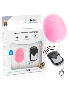 ONLINE - REMOTE CONTROL VIBRATING EGG S PINK