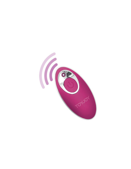 TOYJOY - HAPPINESS SUNN SIDE UP AND DOWN VIBRATOR REMOTE CONTROL FUCHSIA