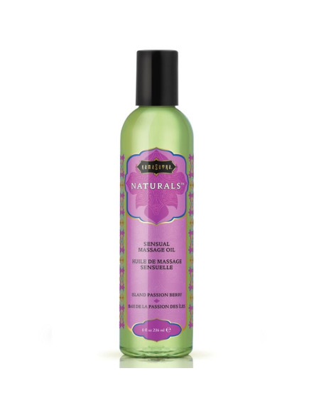 KAMASUTRA - NATURAL MASSAGE OIL PASSION BERRY 236 ML