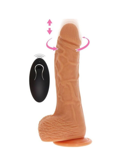 GET REAL - UPandDOWN ROTATING VIBR DILDO SKIN