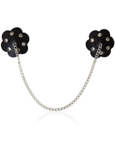 OHMAMA FETISH - PETAL NIPPLE SHIELD WITH CHAIN