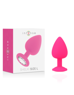 INTENSE - SHELKI L PLUG ANAL FUCHSIA 2