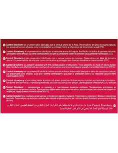 CONTROL - ADAPTA STRAWBERRY CONDOMS 144 UNITS 2