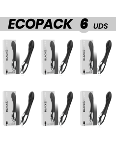 ECOPACK 6 VIENETAI - BLACKandSILVER KILIAN STIMULIATORIUS VIBRACIJOS