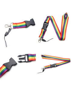 PRIDE - LGBT FLAG LANYARD 2