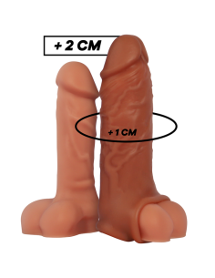 VIRILXL - LIQUID SILICONE V9 BROWN PENIS EXTENSION