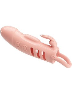 PRETTY LOVE - SLOANE NATURAL RABBIT PENIS SHEATH