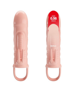 PRETTY LOVE - SLOANE NATURAL RABBIT PENIS SHEATH 2