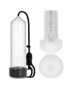 PUMP ADDICTED - RX5 TRANSPARENT WITH MASTURBATOR