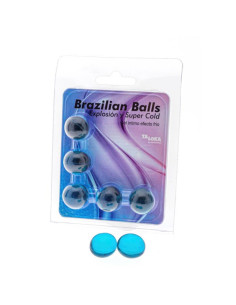 TALOKA - 5 BRAZILIAN BALLS COLD EFFECT EXCITING GEL