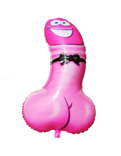 DIABLO PICANTE - PENIS SHAPED PARTY BALLOON PINK
