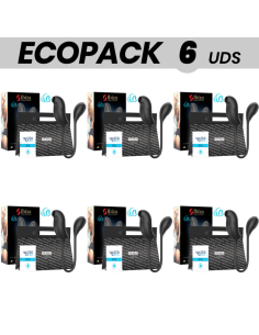 ECOPACK 6 UNITS - IBIZA STIMULATOR WITH MAGIC CLITORIS SUCTION AND VIBRATION
