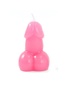 DIABLO PICANTE - PENIS SHAPED CANDLE IN FUCHSIA COLOR