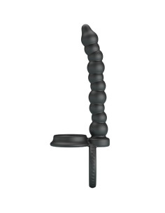 PRETTY LOVE - DILLION DOUBLE PENETRATION COCK RING BLACK