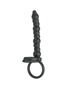 PRETTY LOVE - DILLION DOUBLE PENETRATION COCK RING BLACK 2