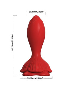 ARMONY - PINK VIBRATOR and ANAL PLUG SMALL REMOTE CONTROL RED 2