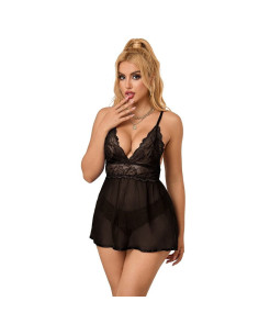 SUBBLIME - BABYDOLL BREAST LACE S-M 2