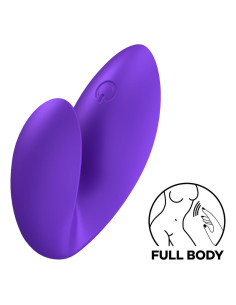 SATISFYER - LOVE RIOT FINGER VIBRATOR PURPLE 2