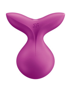 SATISFYER - VIVA LA VULVA 3 LAY-ON VIBRATOR VIOLET 2