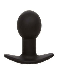 CALEXOTICS - ROCK BOTTOM ANAL PLUG 10 VIBRATIONS SILICONE BLACK