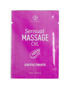 SECRETPLAY - SINGLE-DOSE EXOTIC FRUITS MASSAGE OIL 10 ML