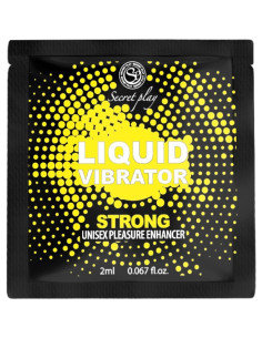 SECRETPLAY - SINGLE DOSE VIBRATOR LIQUID STRONG 2 ML