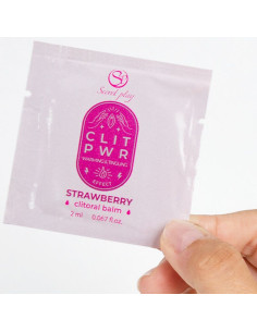 SECRETPLAY - SINGLE DOSE STRAWBERRY LUBRICANT 2 ML 2