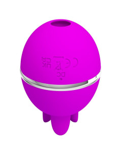 PRETTY LOVE - GEMINI BALL PURPLE ROUND SILICONE VIBRATOR 2