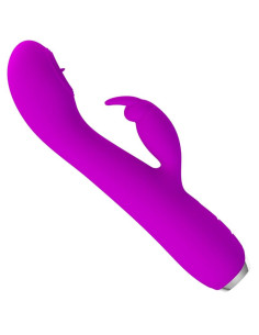 PRETTY LOVE - RACHEL RECHARGEABLE VIBRATOR WITH PURPLE SUCTION CUP