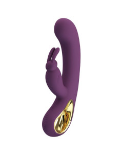 PRETTY LOVE - LIAM RABBIT VIBRATOR and G SPOT STIMULATOR PURPLE 2