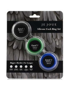 JE JOUE - SILICONE SET SILICONE PENIS RINGS 2