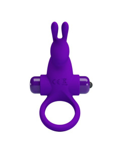 PRETTY LOVE - VIBRATOR RING I RABBIT FOR PURPLE PENIS