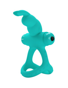 PRETTY LOVE - FIGGY GREEN RABBIT VIBRATOR RING