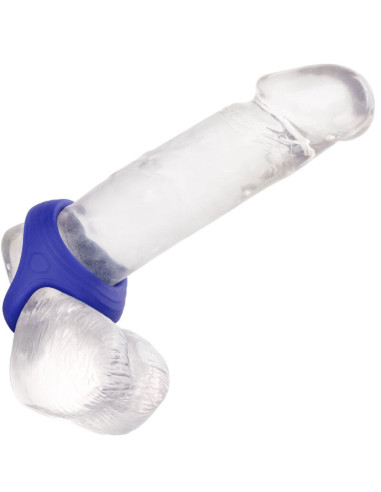 CALEXOTICS - ADMIRAL COCK BALL DUAL RING BLUE