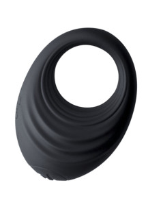 ROCKS-OFF - SPIRE BLACK VIBRATING PENIS RING