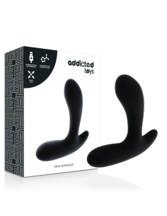ADDICTED TOYS - ANAL MASSAGER BLACK VIBRATION 2
