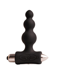 ROCKS- OFF - PETITE SENSATIONS BUBBLES ANAL PLUG VIBRATOR BLACK