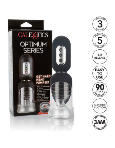 CALEXOTICS - KIETASIS SIURBLYS SU POMPOS RINKINYS