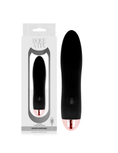 DOLCE VITA - RECHARGEABLE VIBRATOR FOUR BLACK 7 SPEEDS 2